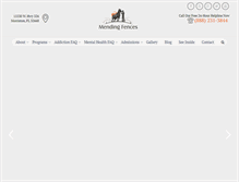 Tablet Screenshot of mendingfences.com